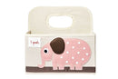 Opbevaringskurv Med Hank Til Bleer – Elefant – 3 Sprouts