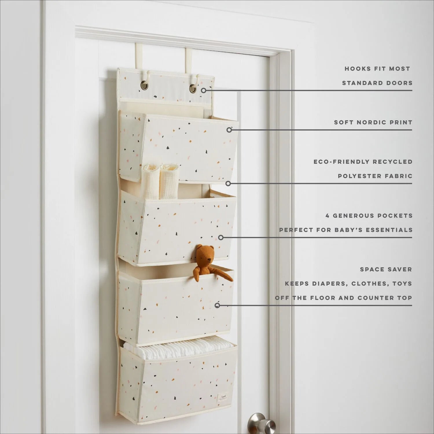 3 Sprouts Skabsdeler (8 stk.), Double dot