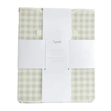 Opbevaringskasse Med Låg – Gingham beige – 3 Sprouts