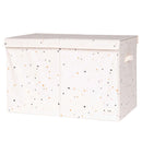 Opbevaringskasse Med Låg – Terrazzo, Creme – 3 Sprouts