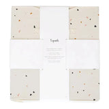 Opbevaringskasse Med Låg – Terrazzo, Creme – 3 Sprouts