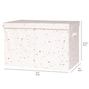 Opbevaringskasse Med Låg – Terrazzo, Creme – 3 Sprouts