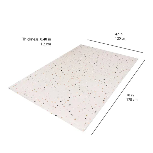 3 Prouts Gulvpuslespil – Terrazzo, Lys rosa – 3 Sprouts