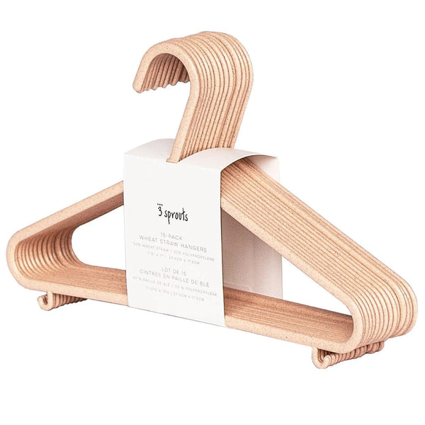 3 Sprouts Bøjle i hvede halm (15 stk.), Rosa