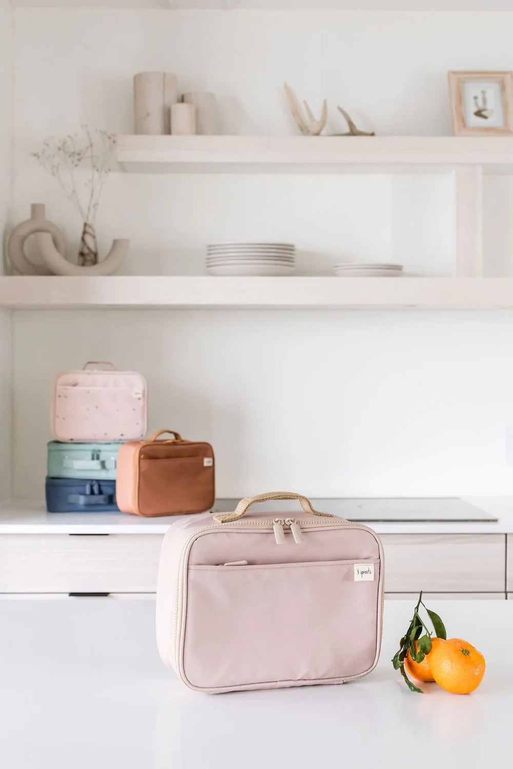 Taske Til Frokost Og Snack – Taupe – 3 Sprouts