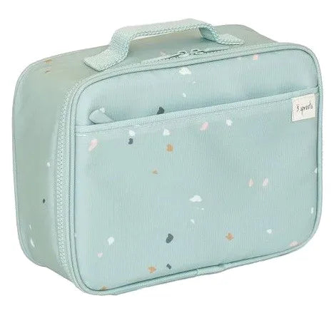 Taske Til Frokost Og Snack – Terrazzo, grøn – 3 Sprouts