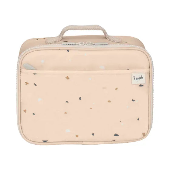 Taske Til Frokost Og Snack – Terrazzo, sand – 3 Sprouts