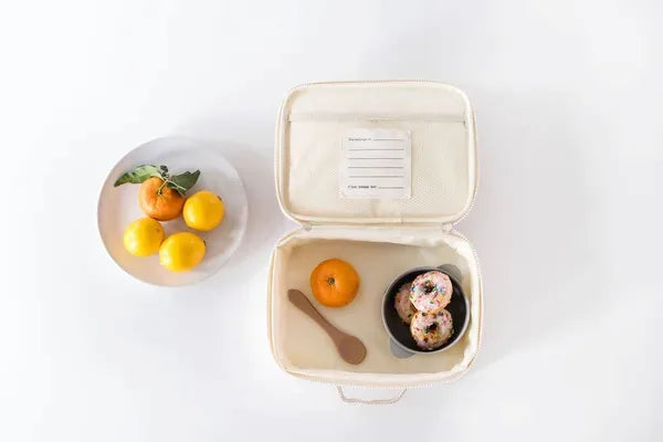 Taske Til Frokost Og Snack – Terrazzo, sand – 3 Sprouts