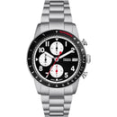 Fossil Sport Tourer Chronograph rustfrit stål lænke sort skive Men S ur Fs6045