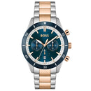 Hugo Boss herreur 1513937 Santiago Chronograph tofarvet