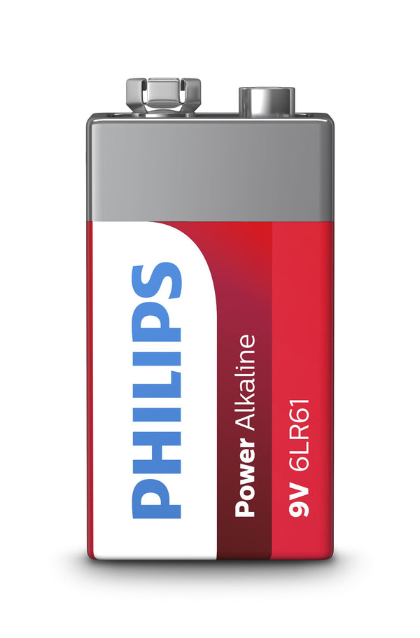 Philips Power Alkaline Batteri 6LR61P1B/10