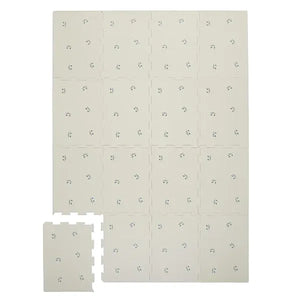 3 prouts Gulvpuslespil, Blueberry taupe