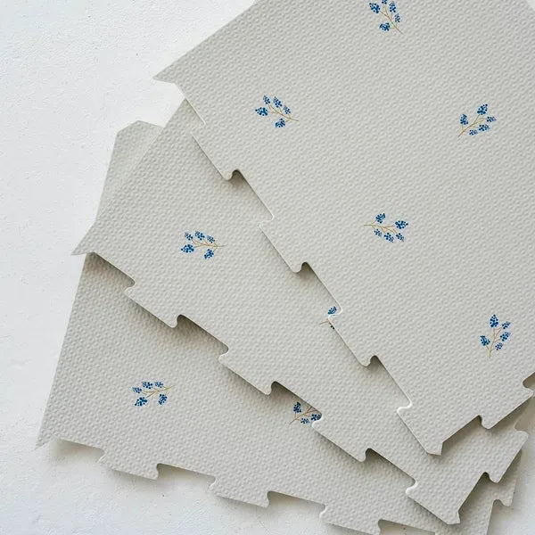 3 prouts Gulvpuslespil, Blueberry taupe