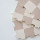 3 prouts Gulvpuslespil, Checkerboard beige
