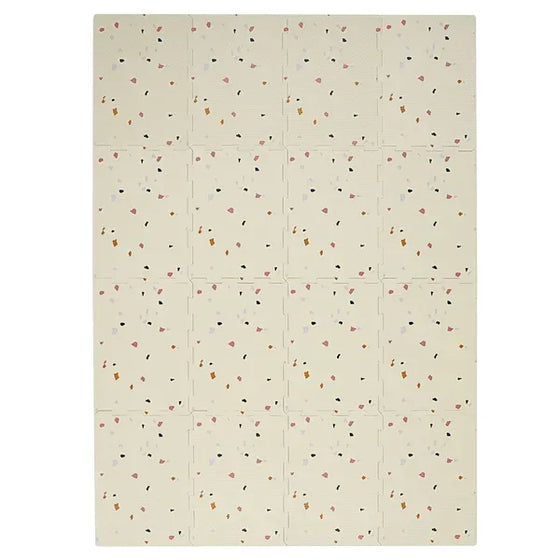 3 prouts Gulvpuslespil, Terrazzo cream