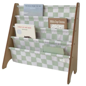 3 Sprouts Bogreol, Checkerboard grøn