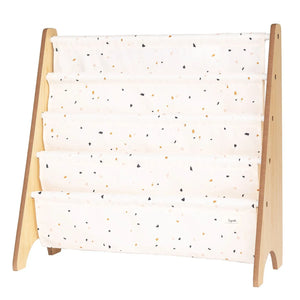 Bogreol Træ – Terrazzo, Creme – 3 Sprouts