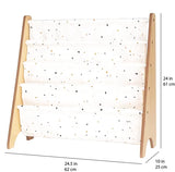 Bogreol Træ – Terrazzo, Creme – 3 Sprouts