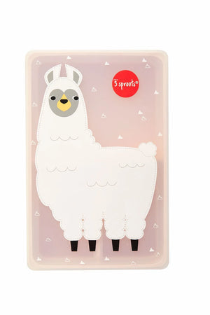 Madkasse I Silikone – Lama – 3 Sprouts