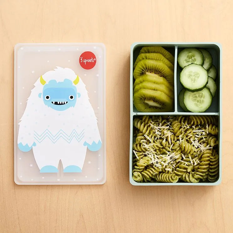 3 Sprouts Madkasse i silikone, Den afskyelige snemand