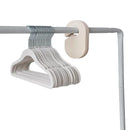 Velourbøjle (15 stk.) og Skabsdeler (8 stk.), Creme neutral – 3 Sprouts