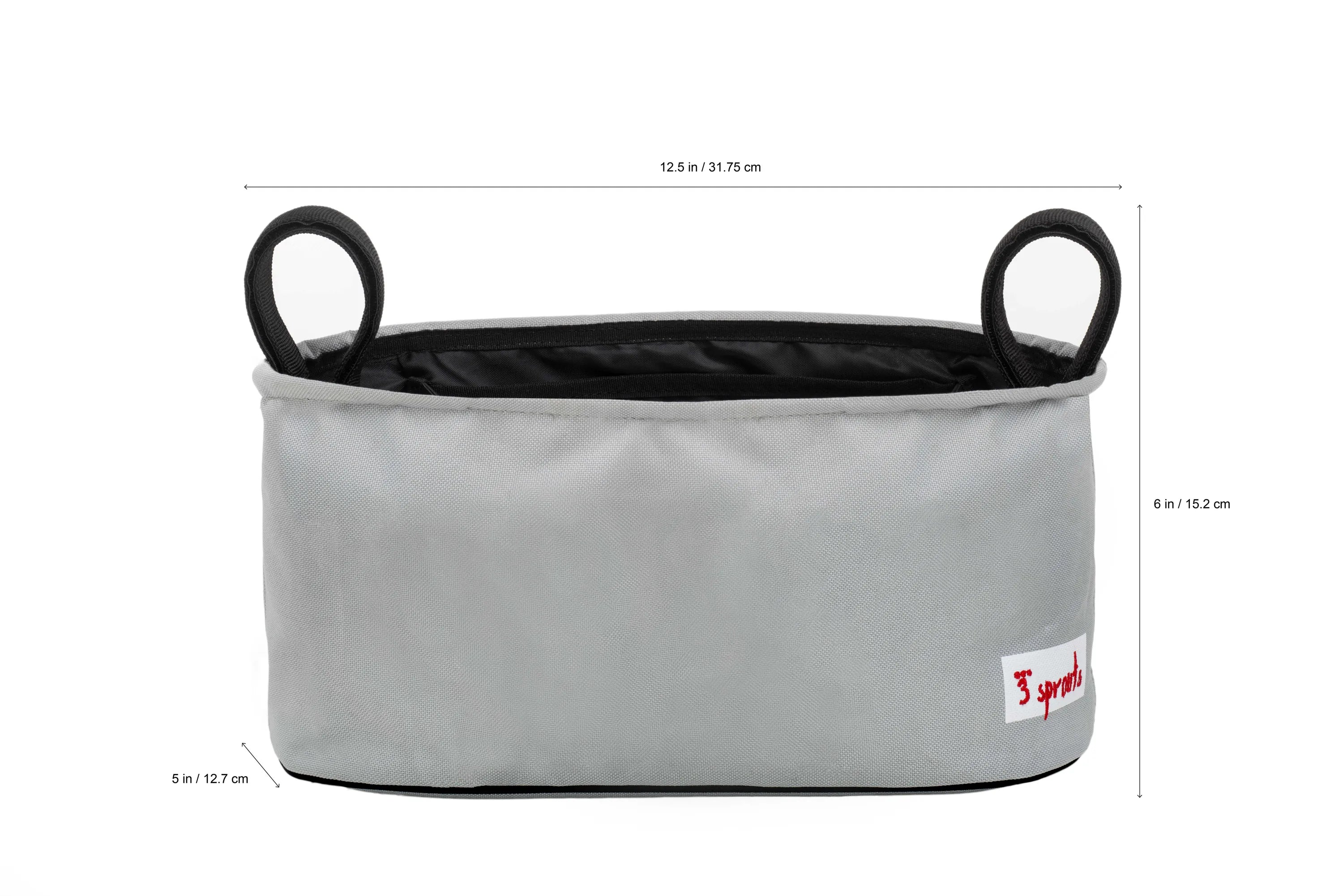 3 Sprouts Opbevaringskurv til klap- og barnevogn (Stroller organizer), Hval