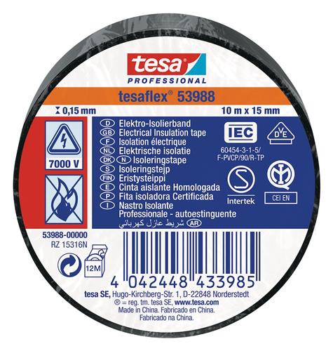 Tesa isoleringstape sort