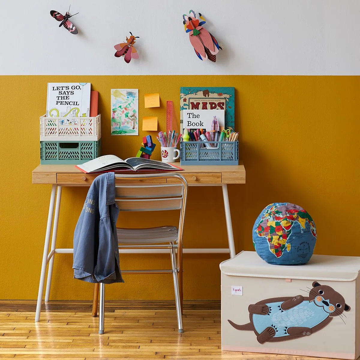 Opbevaringskasse Med Låg – Odder – 3 Sprouts