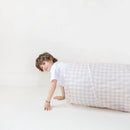 Legetunnel – Gingham, beige – 3 Sprouts