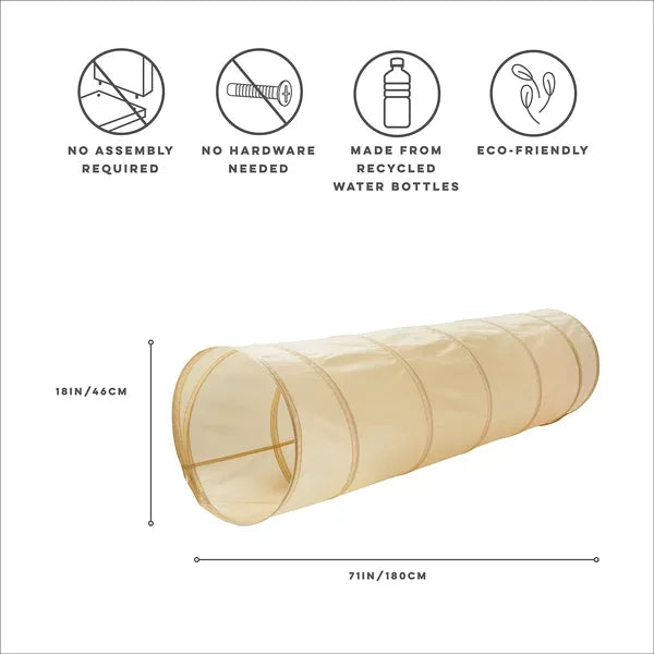 Legetunnel – Beige – 3 Sprouts