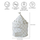 3 Prouts Legetelt – Checkerboard beige – 3 Sprouts