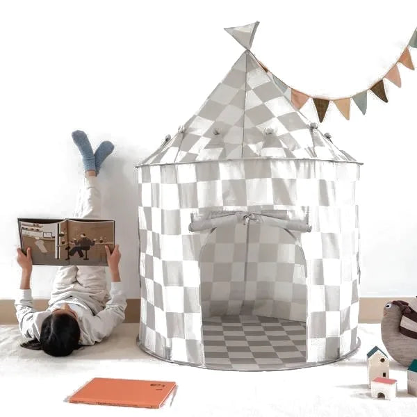 3 Prouts Legetelt – Checkerboard beige – 3 Sprouts