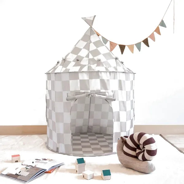 3 Prouts Legetelt – Checkerboard beige – 3 Sprouts