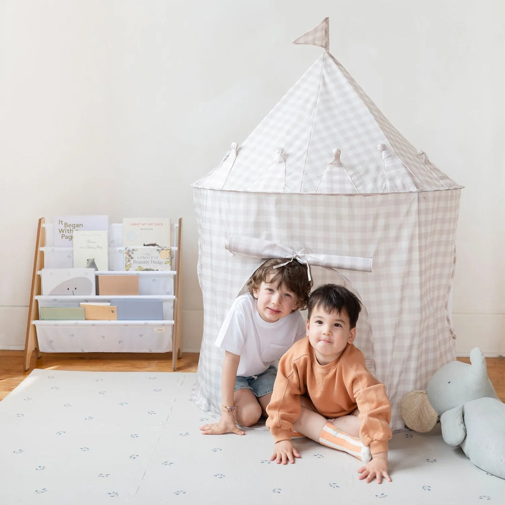 3 Prouts Legetelt – Gingham beige – 3 Sprouts