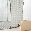 Legetelt – Gingham blå – 3 Sprouts