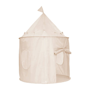 Legetelt med tag og vinduer, Ø100xH135 cm – genbrugt polyester, nem at samle – 3 Sprouts