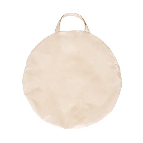Legetelt med tag og vinduer, Ø100xH135 cm – genbrugt polyester, nem at samle – 3 Sprouts