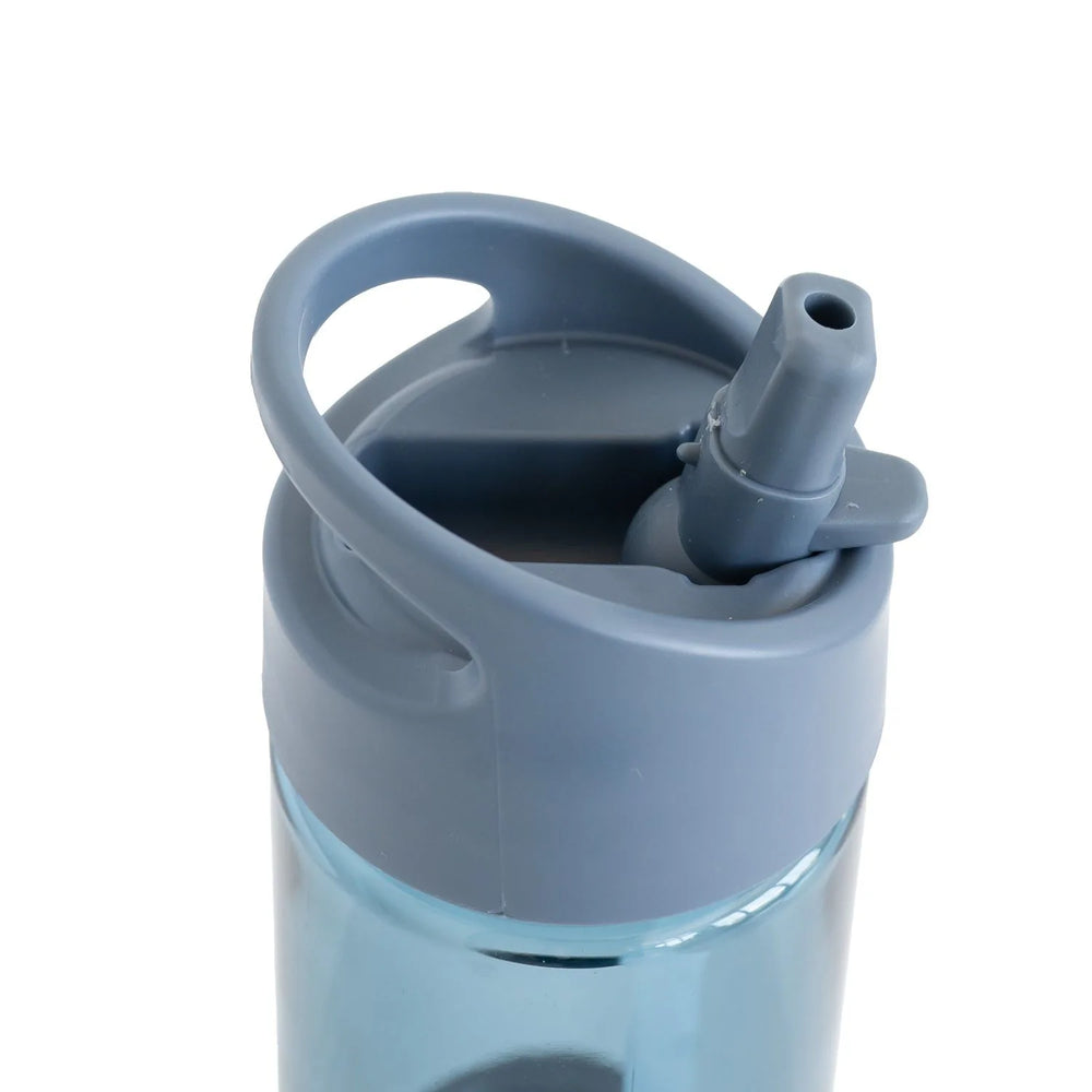 Drikkedunk 0,35 l med drikketud og sugerør, blå – Tritan, BPA-fri – 3 Sprouts