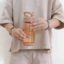 Drikkedunk 0,35 l med sugerør, Tritan rust — 3 Sprouts