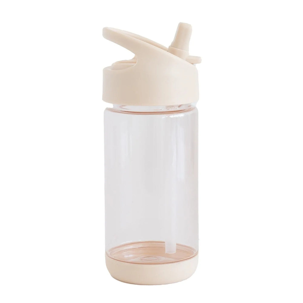 Drikkedunk 0,35 l sand med sugerør, BPA-fri Tritan – 3 Sprouts