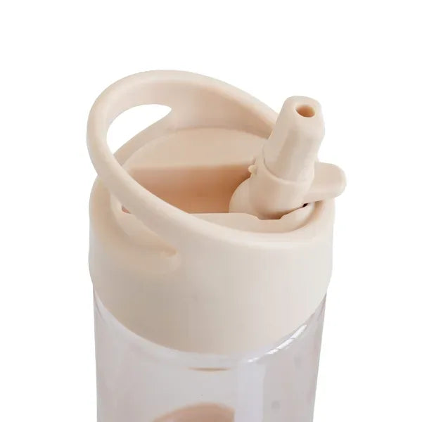 Drikkedunk 0,35 l sand med sugerør, BPA-fri Tritan – 3 Sprouts