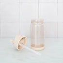 Drikkedunk 0,35 l sand med sugerør, BPA-fri Tritan – 3 Sprouts