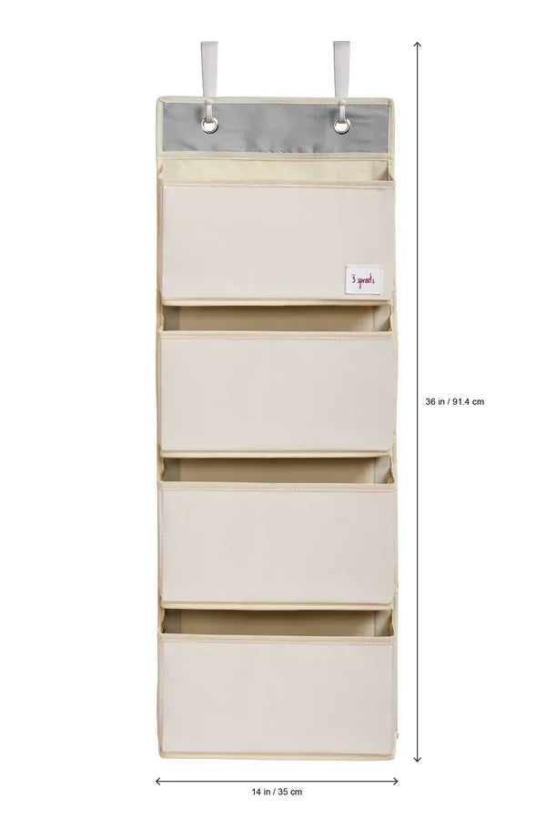 Vægophæng Med Lommer (Wall Organizer) – Bjørn – 3 Sprouts