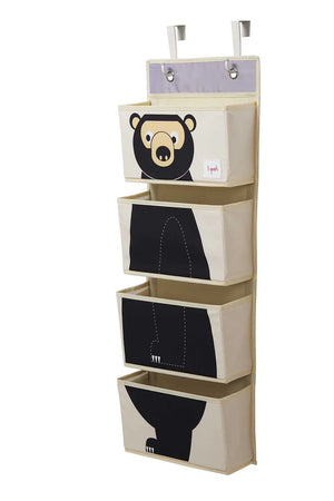 Vægophæng Med Lommer (Wall Organizer) – Bjørn – 3 Sprouts