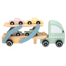 Biltransporter Med Biler (4 Stk.) Træ – Kinder and Kids