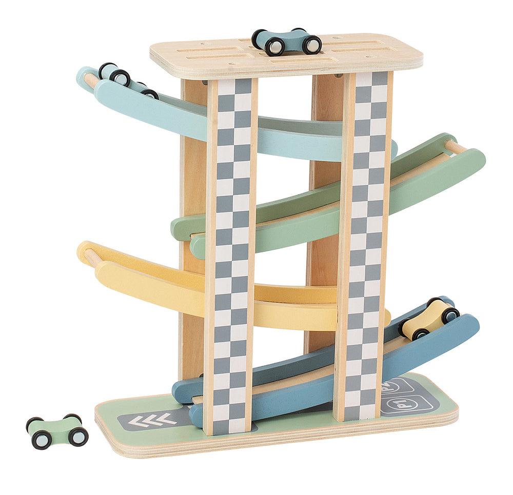 Bilbane Med Biler (4 Stk.) – Kinder and Kids