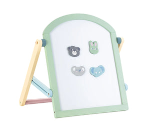 Magnet- og kridttavle bordmodel 36 mdr+ med magneter og kridt – Kinder and Kids