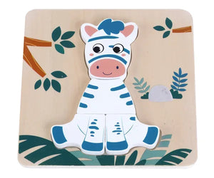 Puslespil – Zebra – Kinder and Kids