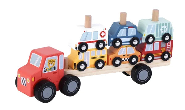 Biltransporter Træ – Kinder and Kids