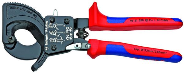 Knipex 9531 kabelsaks, 250mm